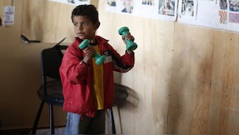 It is a common misconception that lifting weights is bad for kids. Rumours state that it stunts their growth, but this isn’t supported by scientific evidence. Representational image/Reuters