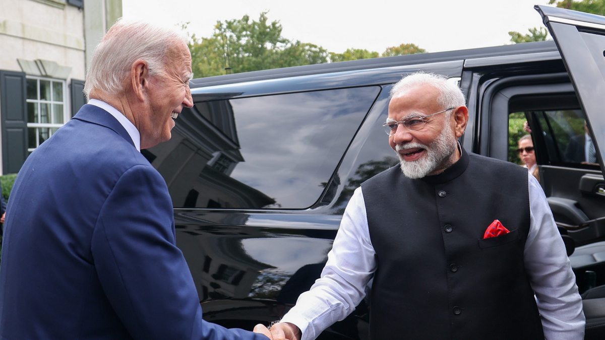President Joe Biden told Prime Ministe Narendra Modi that the US recognises the need for reforms of global institutions to “reflect India's important voice.” PTI President Joe Biden told Prime Ministe Narendra Modi that the US recognises the need for reforms of global institutions to “reflect India's important voice.” PTI