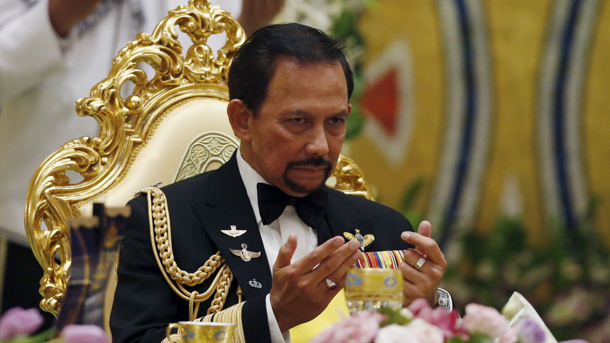 Sultan Haji Hassanal Bolkiah is one of the world’s wealthiest monarchs and one of the few remaining rulers with absolute power over his nation. Reuters
Sultan Haji Hassanal Bolkiah is one of the world’s wealthiest monarchs and one of the few remaining rulers with absolute power over his nation. Reuters