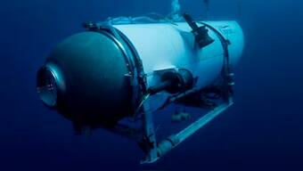 The OceanGate's Titan submersible. AP