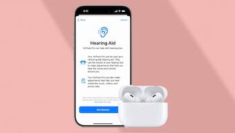 According to Apple, the upcoming software update will allow AirPods Pro 2 users to adjust the amplification of specific sounds in real-time, enhancing both speech and environmental noise. Image Credit: Apple