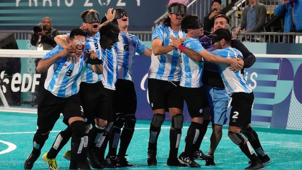 Paralympics 2024: Argentina end Brazil's 20-year dominance in blind football