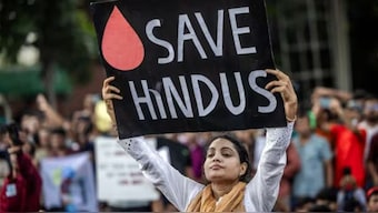 The presence of radical forces in power has brought bad times for the Hindu minority in Bangladesh. Source: AFP. 
