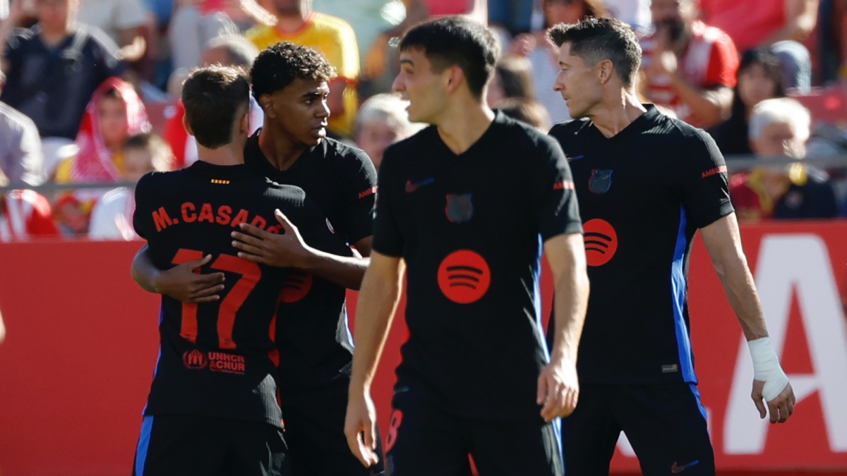 European football roundup: Lamine Yamal brace as Barcelona remain perfect in La Liga, Napoli top Serie A European football roundup: Lamine Yamal brace as Barcelona remain perfect in La Liga, Napoli top Serie A