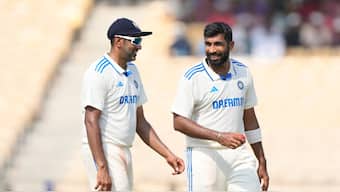 R Ashwin and Jasprit Bumrah collected 11 wickets each in the Test series against Bangladesh, the lattter finishing at the top spot due to a superior average. AP