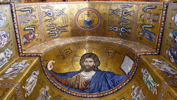 Restored mosaics to shine at Sicily's Monreale Cathedral