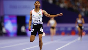 Deepthi Jeevanji won a bronze medal at the Paris Paralympics in women's 400m T20 final. Reuters