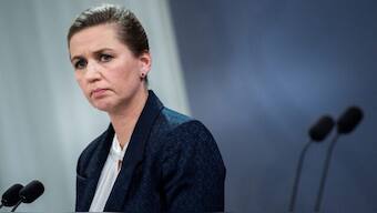 Denmark's Prime Minister Mette Frederiksen. Source REUTERS.