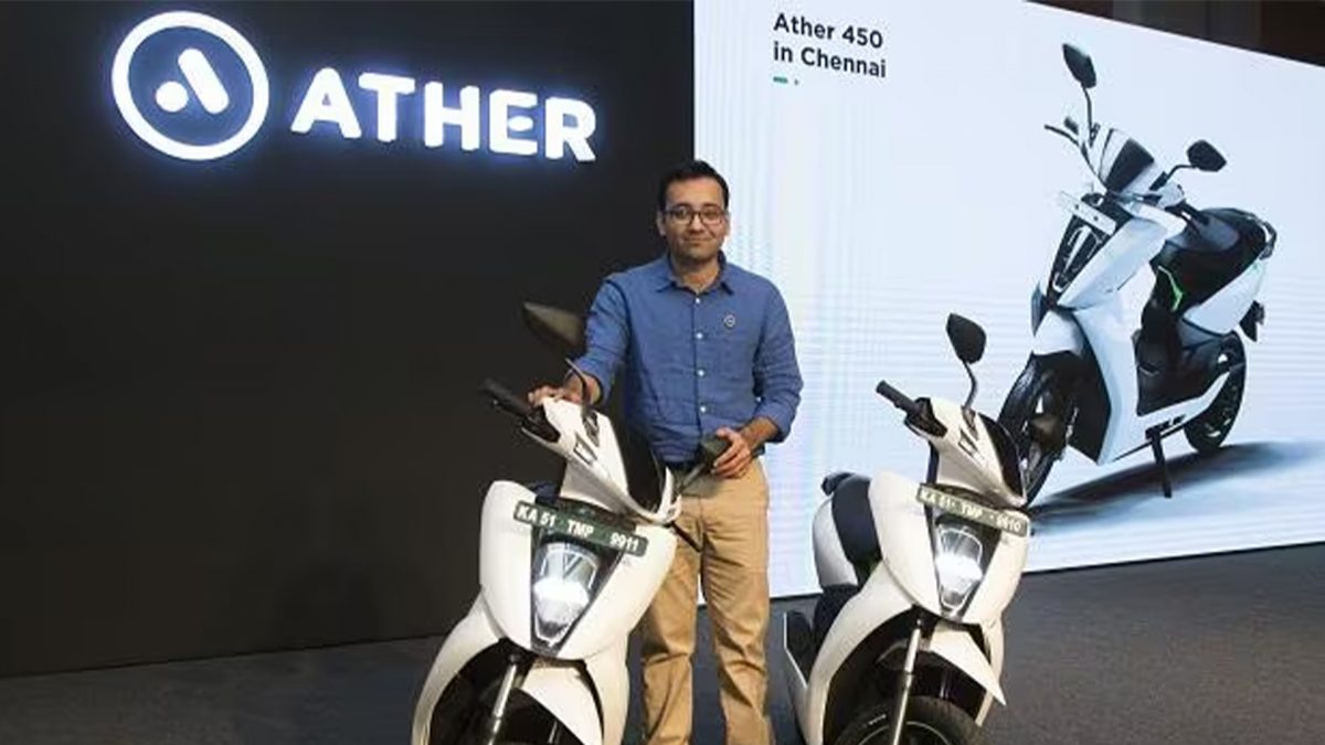 EV maker Ather Energy looks to raise $370 million, hopes for $2 billion valuation