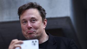 Elon Musk is seen during the US Open at Flushing Meadows, New York, US, September 8, 2024. File Image/Reuters