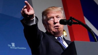 Former US President Donald Trump. File Image-AFP