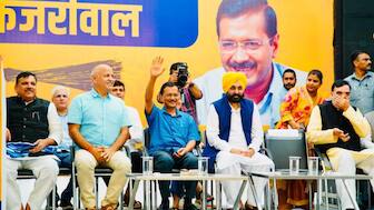 The Aam Aadmi Party was leading from Chabbewal, Gidderbaha and Dera Baba Nanak while the Congress was ahead in Barnala segment in Punjab.