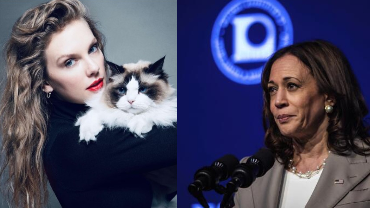 Taylor Swift endorses Kamala Harris. Instagram: @taylorswift / AP Taylor Swift endorses Kamala Harris. Instagram: @taylorswift / AP