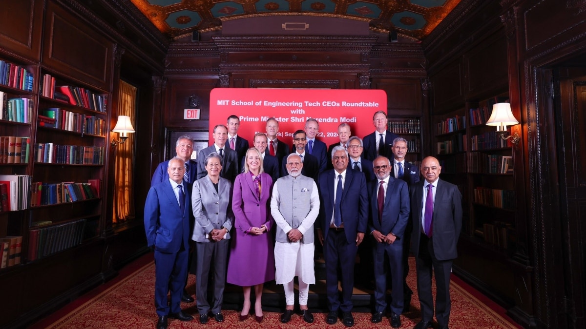 Modi in US: PM interacts with top tech leaders and CEOs, discusses India’s growth prospects