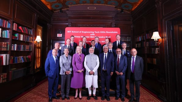 Modi in US: PM interacts with top tech leaders and CEOs, discusses India's growth prospects