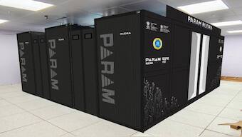 The Param Rudra supercomputers are poised to transform research across various domains. Image Courtesy: @MPPSCSSE/X
