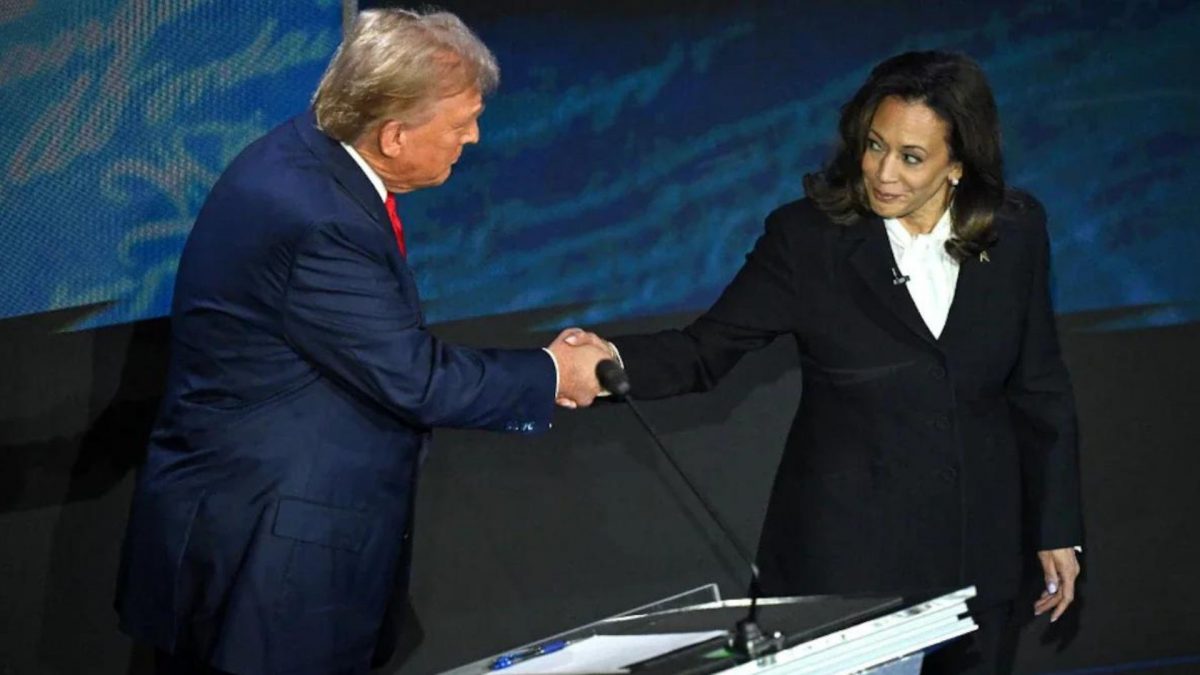 Democrat Kamala Harris and Republican Donald Trump met on September 10 for their first and perhaps only debate, ahead of November 5 US Presidential election. Source: AFP. Democrat Kamala Harris and Republican Donald Trump met on September 10 for their first and perhaps only debate, ahead of November 5 US Presidential election. Source: AFP.