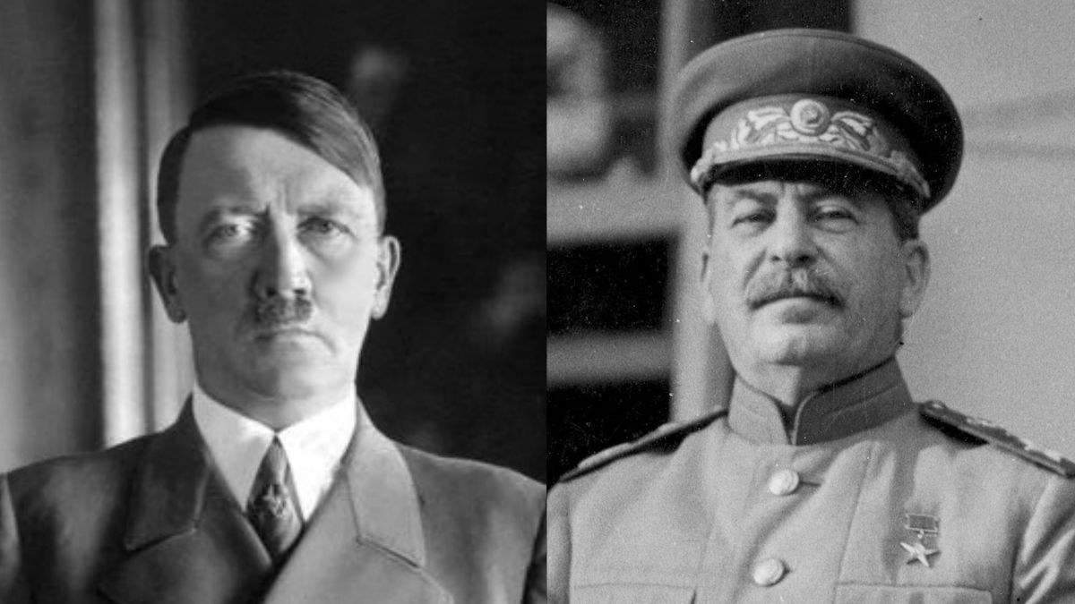 The Hitler-Stalin pact was a secret agreement between the Soviet Union and Nazi Germany, carved Poland into zones of control for both powers, setting the stage for the start of World War II. Images courtesy: Wikimedia Commons The Hitler-Stalin pact was a secret agreement between the Soviet Union and Nazi Germany, carved Poland into zones of control for both powers, setting the stage for the start of World War II. Images courtesy: Wikimedia Commons