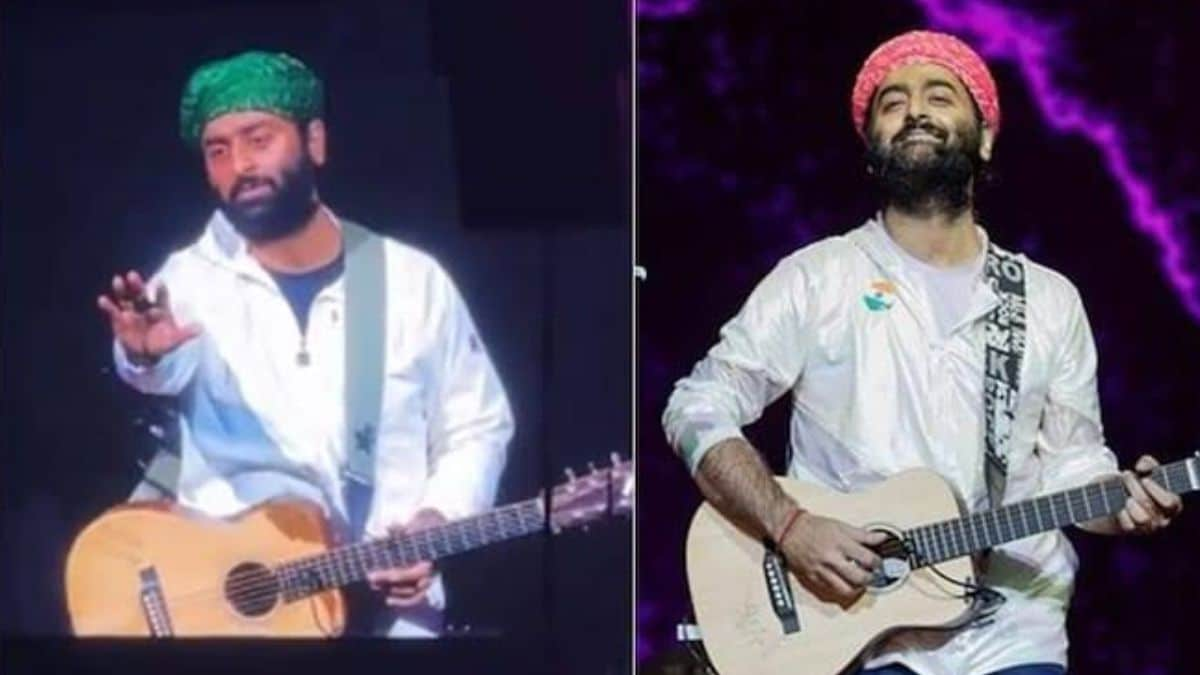 WATCH: Arijit Singh’s security grabs a female fan by her neck at his concert, singer says ‘I wish I could...’