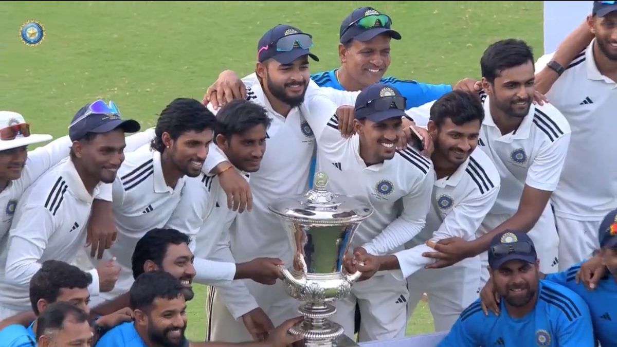 Duleep Trophy: India A crowned champions after handing India C 132-run defeat in final round Duleep Trophy: India A crowned champions after handing India C 132-run defeat in final round