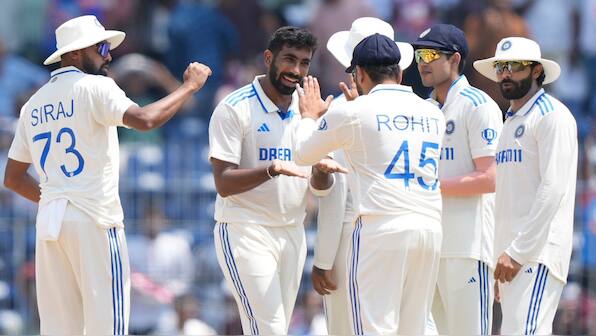 IND vs BAN: India firmly on top on Day 2 in Chennai Test after bowling Bangladesh out for 149
