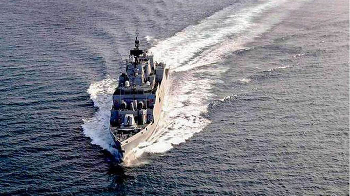 Securing the Indian Ocean. PTI Securing the Indian Ocean. PTI