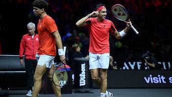 Team World leads 8-4 vs Team Europe with one more day left in Laver Cup 2024. Image: Reuters