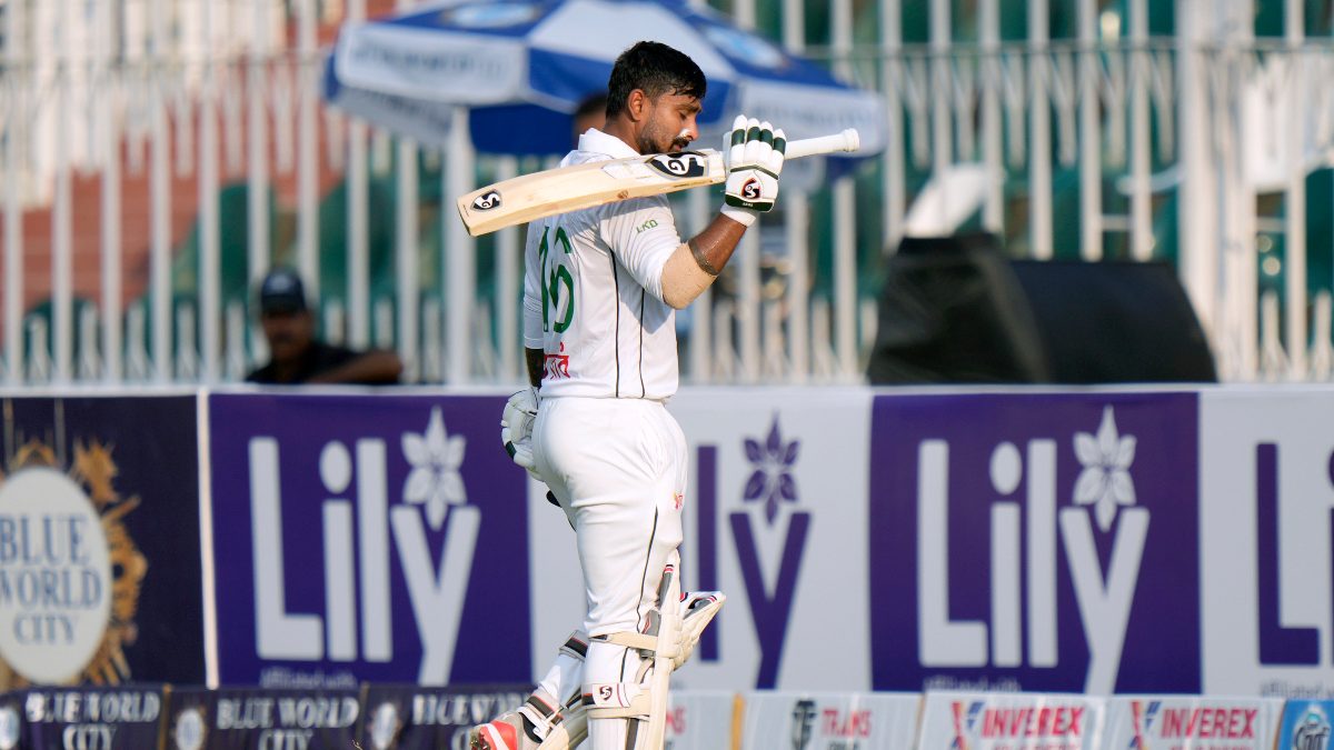 Bangladesh's Litton Das revealed his team is practicing with the SG ball to prepare for the Test series against India. AP
Bangladesh's Litton Das revealed his team is practicing with the SG ball to prepare for the Test series against India. AP