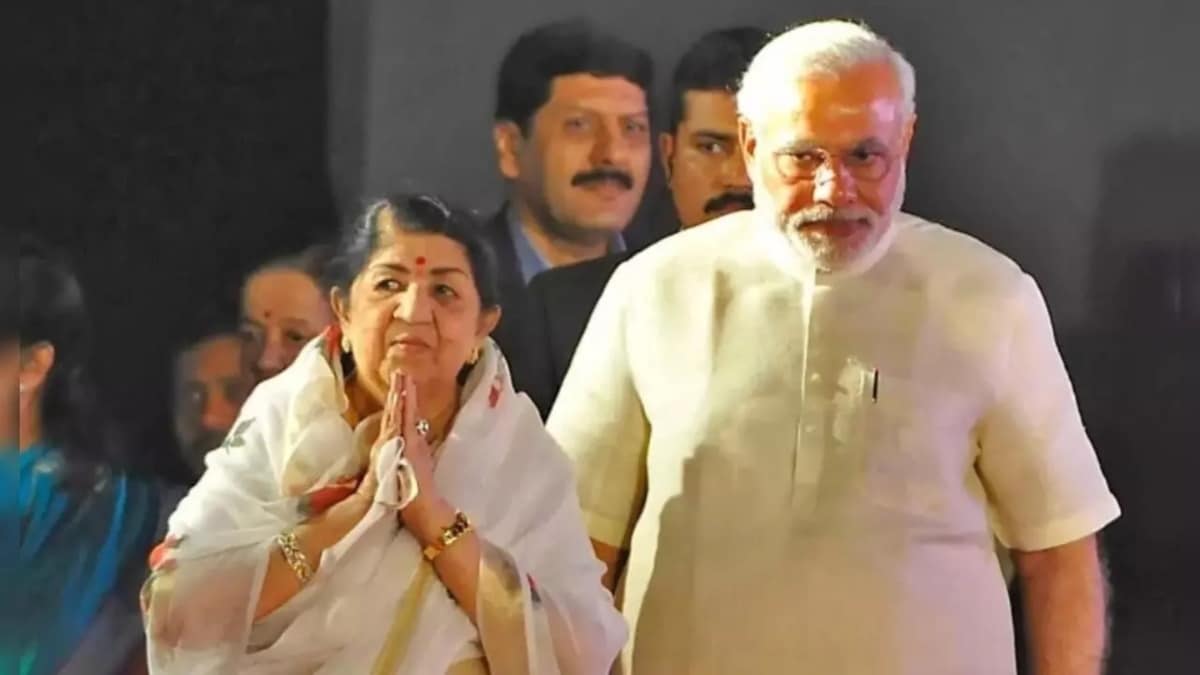 PM Narendra Modi pays tribute to Lata Mangeshkar on her 95th birth anniversary: ‘Fortunate to receive her blessings’