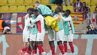 Monaco put two goals past Barcelona to get their UEFA Champions League campaign up and running with a win. AP