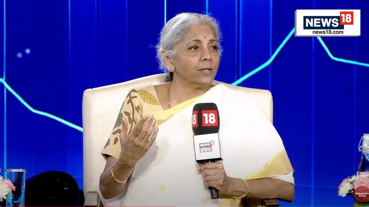 Finance Minister Nirmala Sitharaman has confirmed that consultations on One Nation, One Poll are over. Image courtesy: News18 Finance Minister Nirmala Sitharaman has confirmed that consultations on One Nation, One Poll are over. Image courtesy: News18