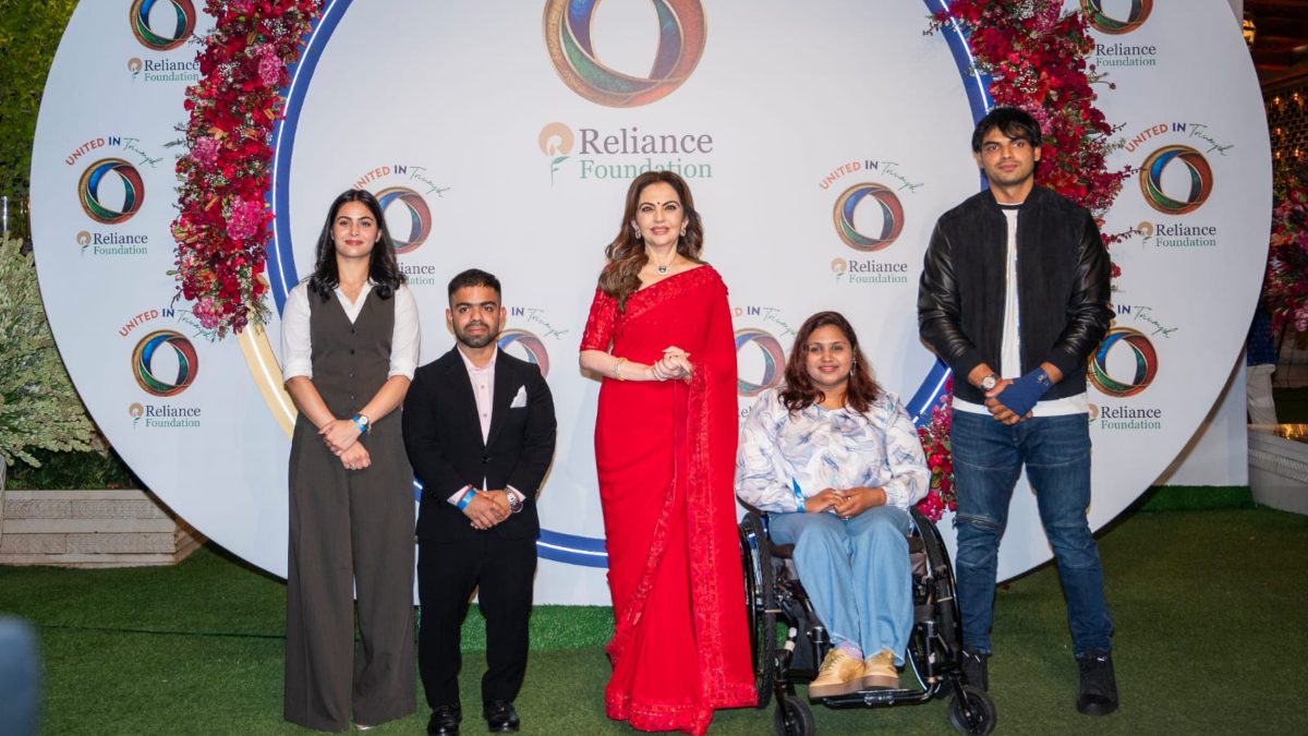 IOC member Nita Ambani honours India's Olympics and Paralympics stars in Mumbai IOC member Nita Ambani honours India's Olympics and Paralympics stars in Mumbai