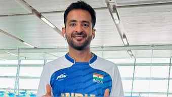 Nitesh Kumar won a gold medal in men's singles SL3 class at the Paris Paralympics. Image: Instagram