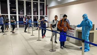 
Kempegowda International Airport has established four dedicated testing kiosks to screen international passengers, especially those arriving from African nations. Image for Representation. PTI