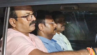 Former principal of RG Kar Medical College and Hospital Sandip Ghosh after he was arrested by CBI in connection with the alleged financial misconduct at the establishment, in Kolkata, Monday, September 2, 2024. PTI 