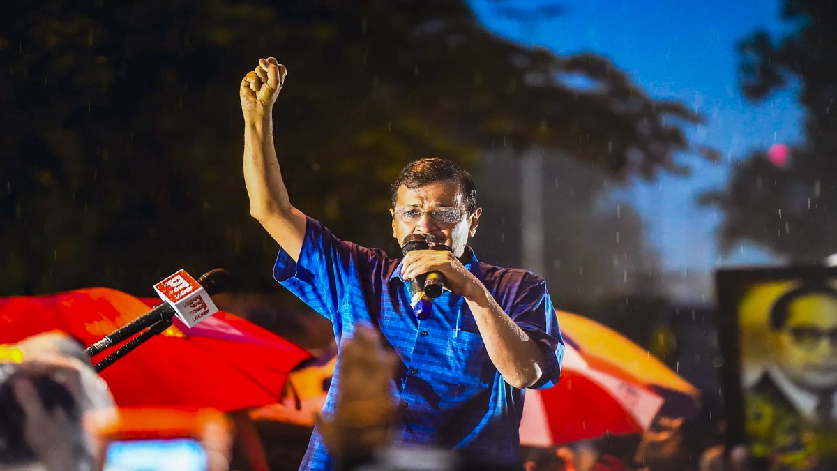 Delhi Chief Minister Arvind Kejriwal will meet Lieutenant Governor VK Saxena on Tuesday at 4.30 pm and is likely to tender his resignation. PTI Delhi Chief Minister Arvind Kejriwal will meet Lieutenant Governor VK Saxena on Tuesday at 4.30 pm and is likely to tender his resignation. PTI