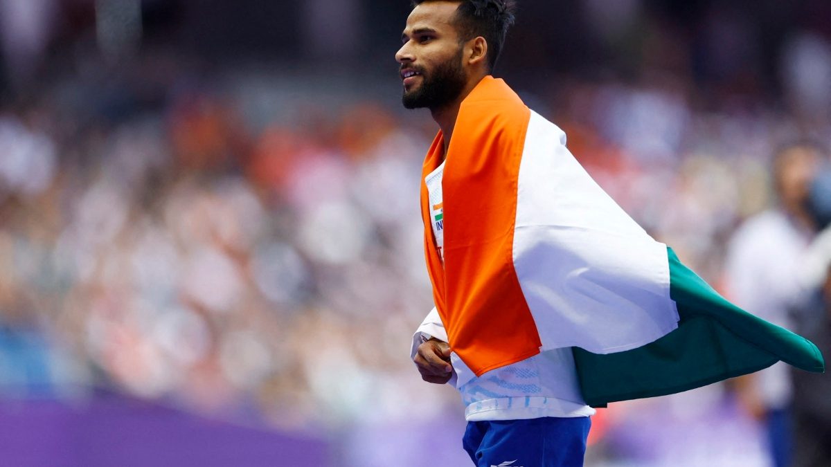 Praveen Kumar won gold in men's high jump T64 category at the Paris Paralympics. Reuters Praveen Kumar won gold in men's high jump T64 category at the Paris Paralympics. Reuters
