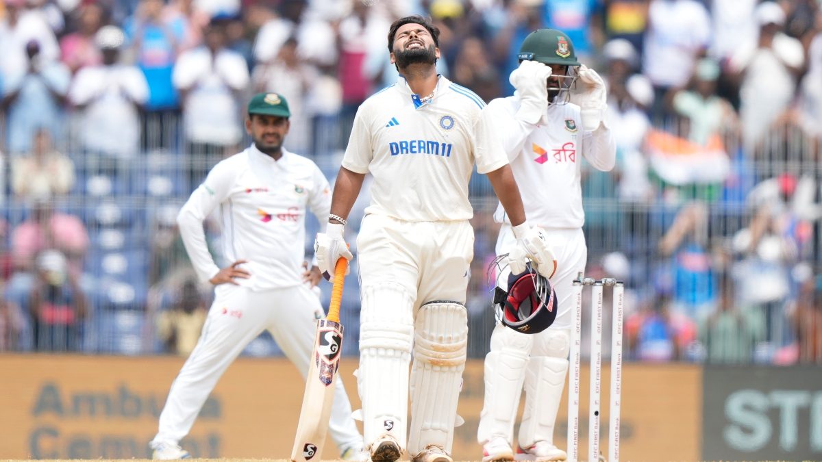 Rishabh Pant returns like he never left with record-equalling century on Day 3 of first India-Bangladesh Test Rishabh Pant returns like he never left with record-equalling century on Day 3 of first India-Bangladesh Test