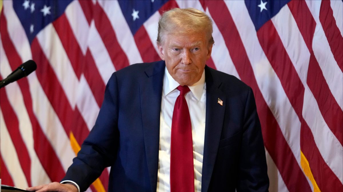 Republican presidential nominee former President Donald Trump speaks at Trump Tower in New York. AP File Republican presidential nominee former President Donald Trump speaks at Trump Tower in New York. AP File