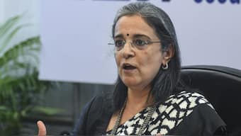 Sebi officers criticised chairperson Madhabi Puri Buch's leadership style, accusing her of using 'harsh and unprofessional language'. Source: PTI.