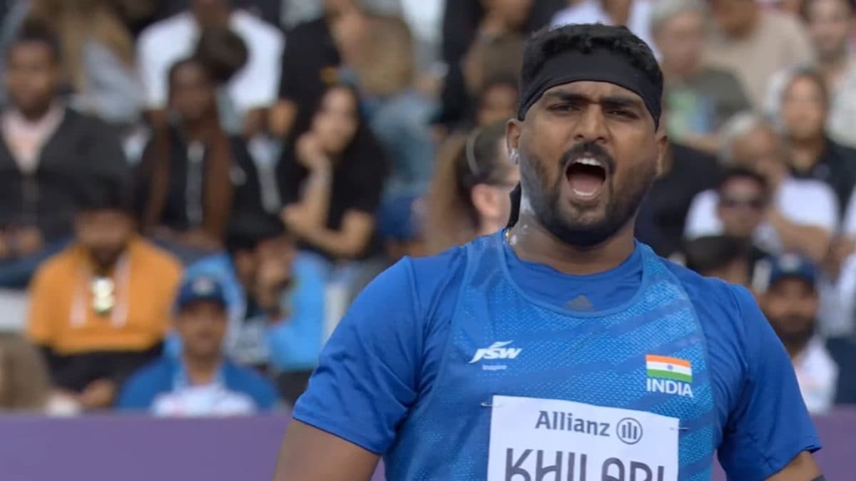 Sachin Khilari wins silver for India in men’s shot put F46 at Paris Paralympics 2024