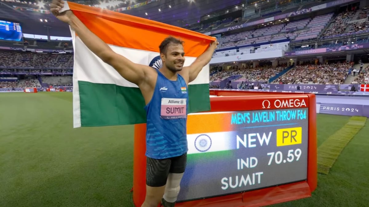 Meet Sumit Antil, the aspiring wrestler who became a para javelin star after a life-changing incident – ​​Firstpost