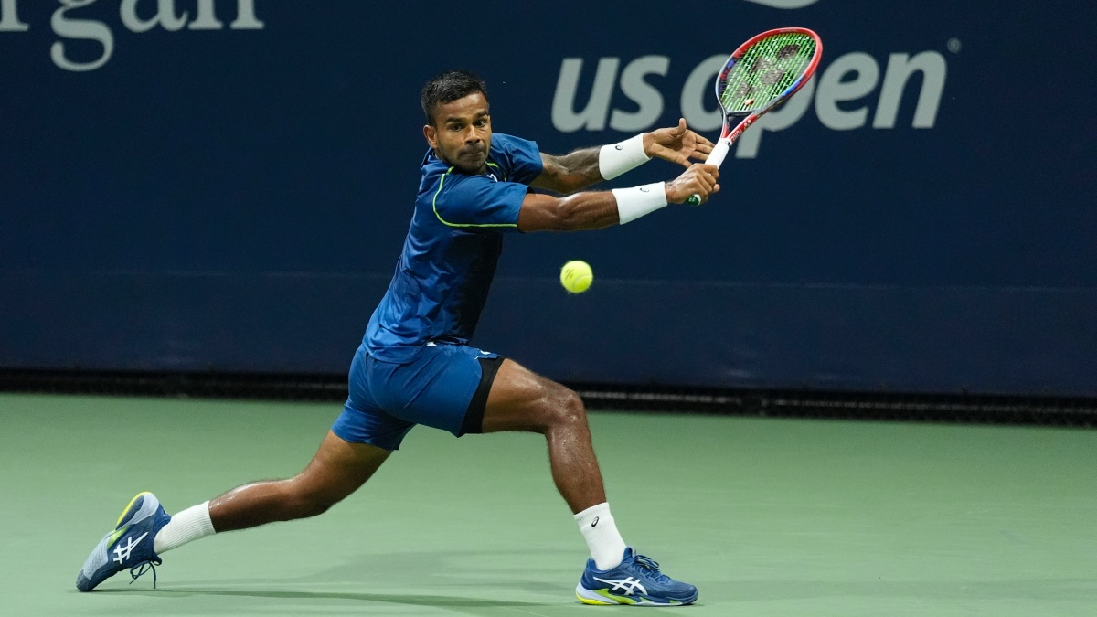Sumit Nagal bowed out of the US Open in the first round. AP Sumit Nagal bowed out of the US Open in the first round. AP