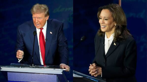 From Roe v Wade to national ban: Trump-Harris spar over abortion rights in US