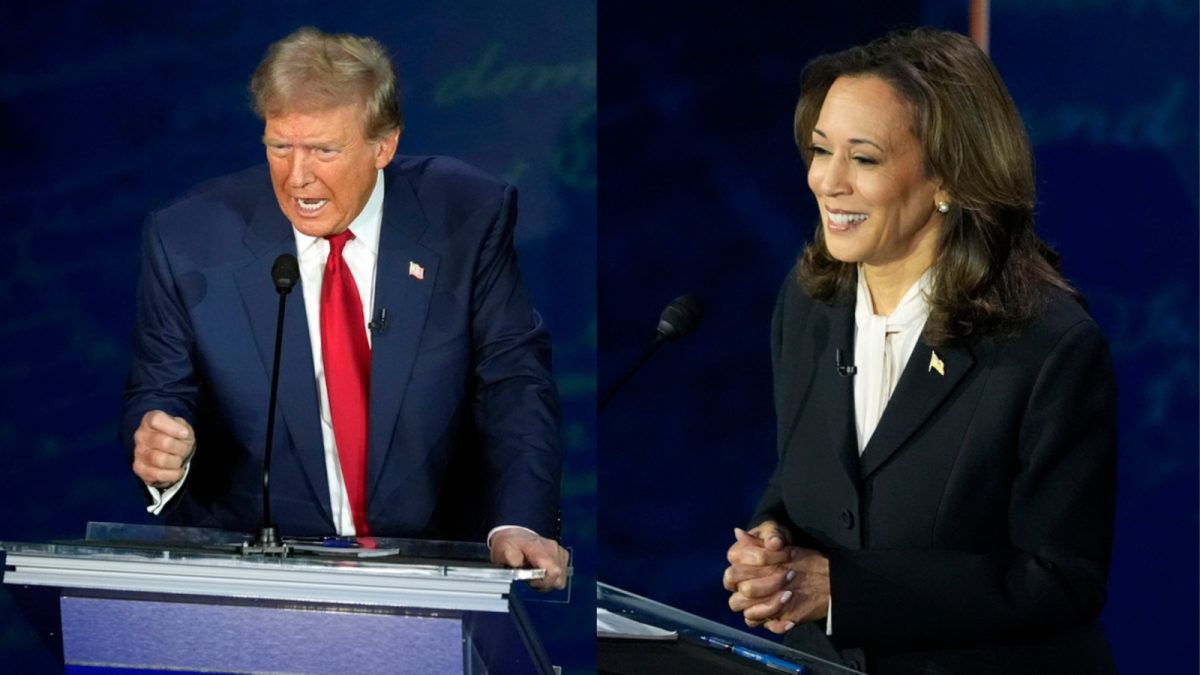 During the US Presidential debate, Republican presidential nominee Donald Trump and Democratic candidate Kamala Harris were asked about abortion and reproductive rights, which has been a key issue in the 2024 campaign. Source: AP. During the US Presidential debate, Republican presidential nominee Donald Trump and Democratic candidate Kamala Harris were asked about abortion and reproductive rights, which has been a key issue in the 2024 campaign. Source: AP.