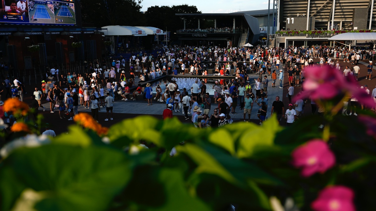 Over a million fans attended the US Open over its three weeks. AP Over a million fans attended the US Open over its three weeks. AP