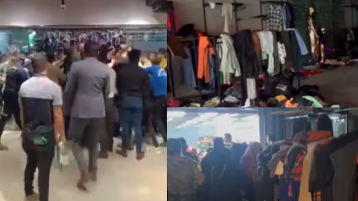 Watch: Pakistan mall looted on opening day by mob looking for 'special discount' Watch: Pakistan mall looted on opening day by mob looking for 'special discount'