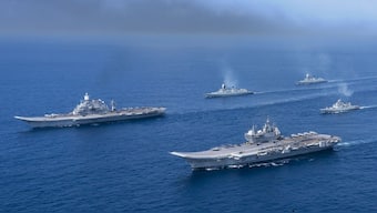 The Lowy Institute's Asia Power Index (API) has ranked India as the third-most powerful state. (Photo: X/Indian Navy)
