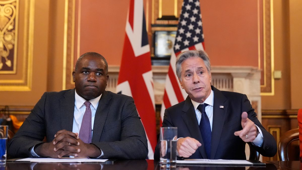 US Secretary of State Antony Blinken held talks with British Foreign Secretary David Lammy (Photo: AP) US Secretary of State Antony Blinken held talks with British Foreign Secretary David Lammy (Photo: AP)