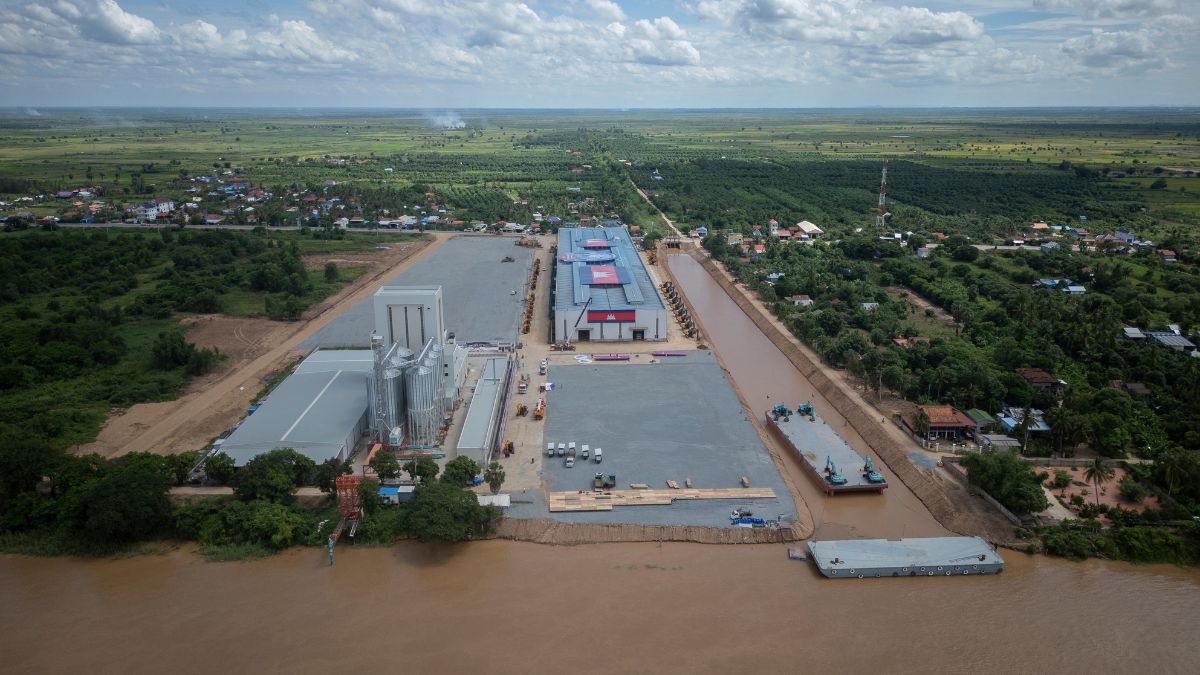 A view of the canal at Prek Takoe village eastern side of Phnom Penh, Cambodia, Tuesday, July 30, 2024. (Photo: AP) A view of the canal at Prek Takoe village eastern side of Phnom Penh, Cambodia, Tuesday, July 30, 2024. (Photo: AP)
